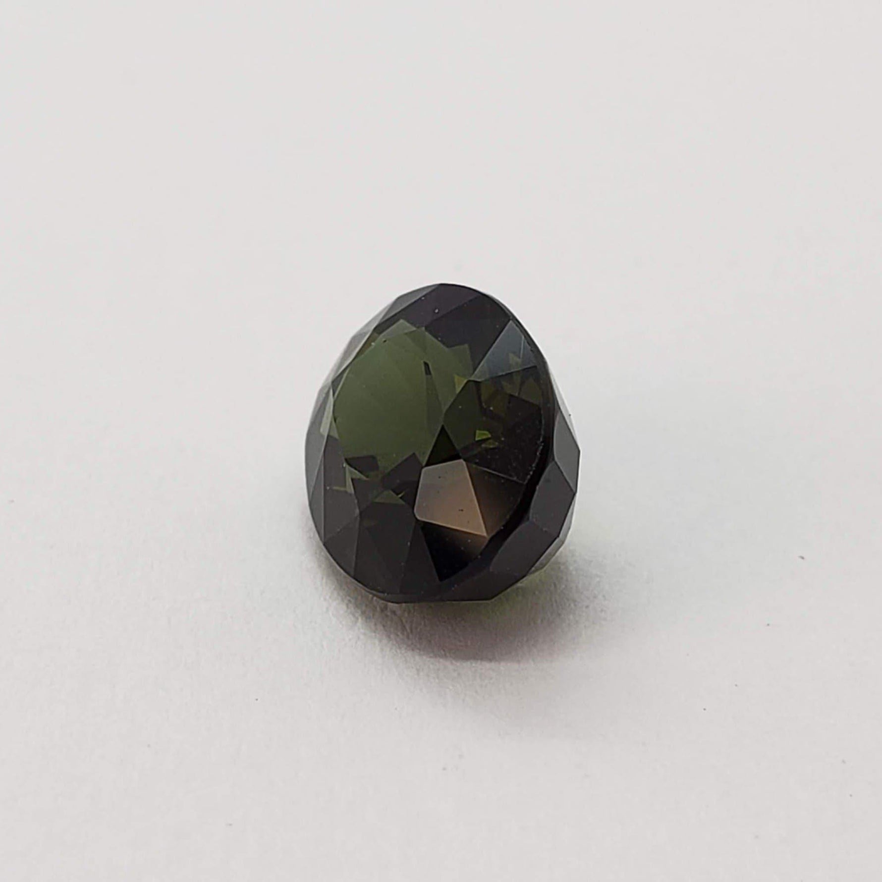  Tourmaline | Oval Cut | Forest Green | 11x8.5mm 3.85ct 4