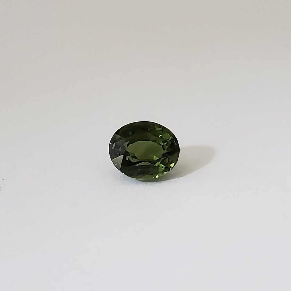   Tourmaline | Oval Cut | Forest Green | 7.5x6.3mm 1.57ct 