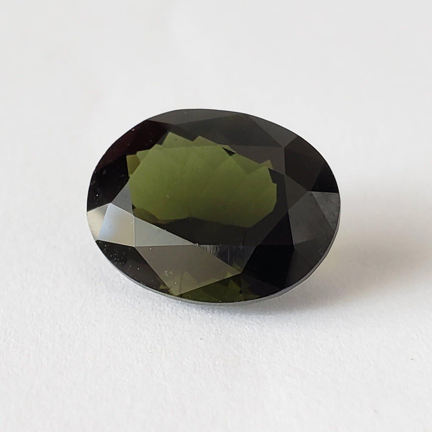 Tourmaline | Oval Cut | Green | 12.9x10.3mm 5.61ct 1