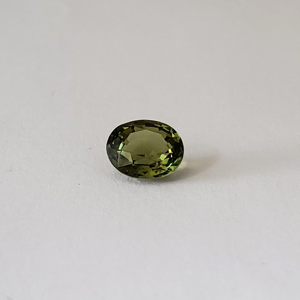  Tourmaline | Oval Cut | Lime Green | 7.5x6.5mm 1.55ct 1