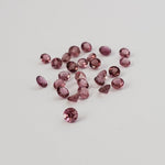  Tourmaline | Round Cut | Hot Pink | 2.5mm 
