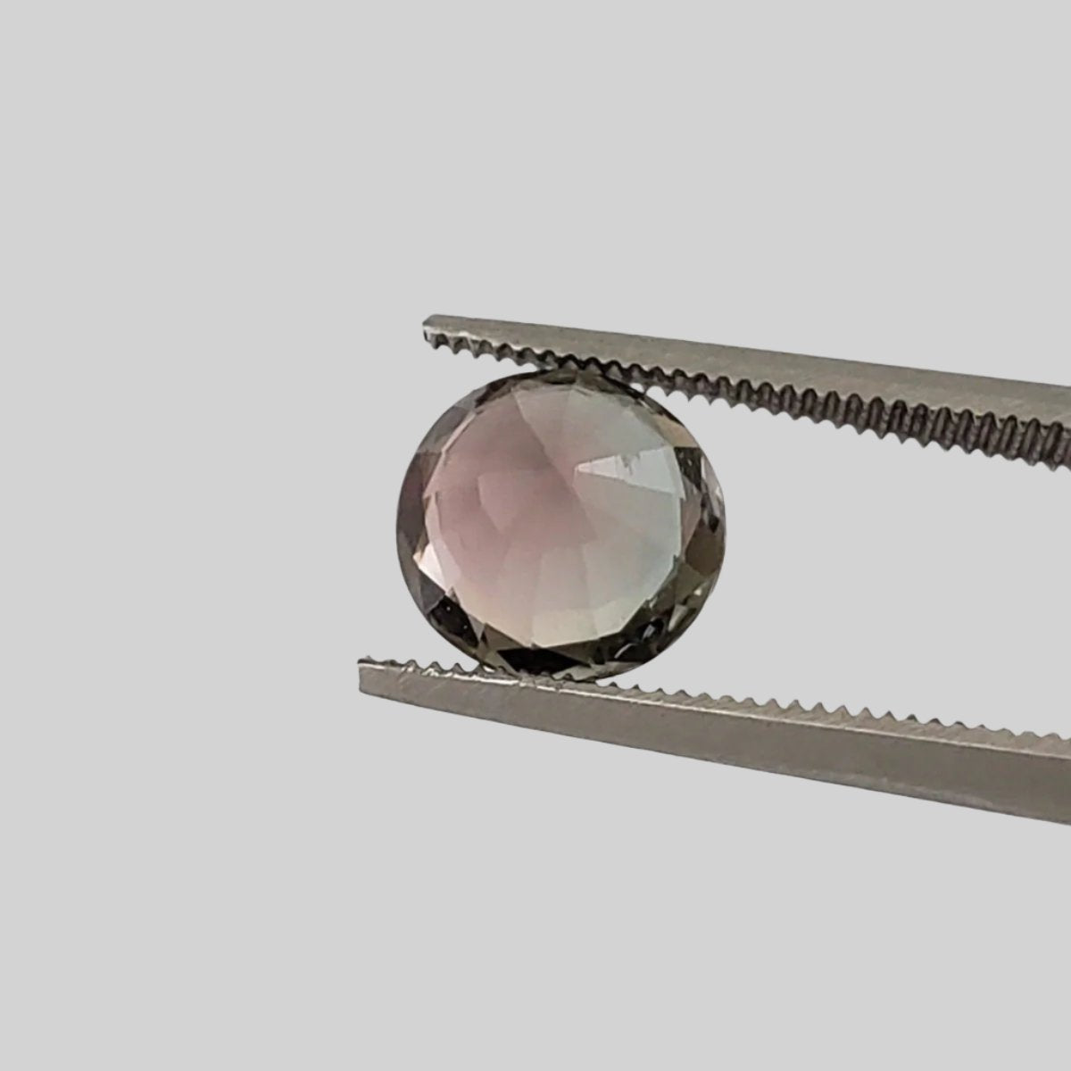  Tourmaline | Round Cut | Pink Peach | 7.7mm 1.9ct 1
