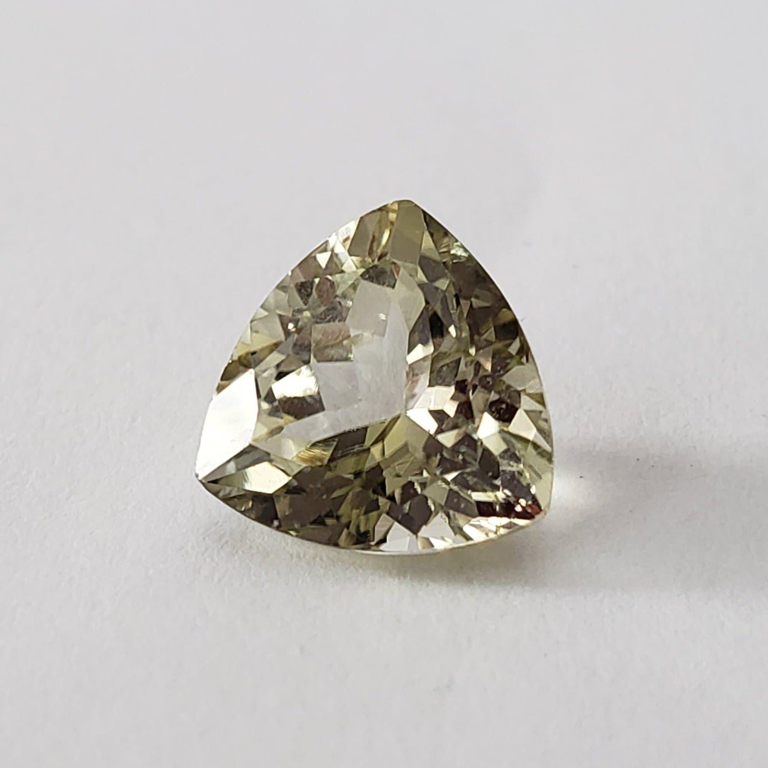  Tourmaline | Trilliant Cut | Vibrant Yellow | 9.1mm 2.97ct 