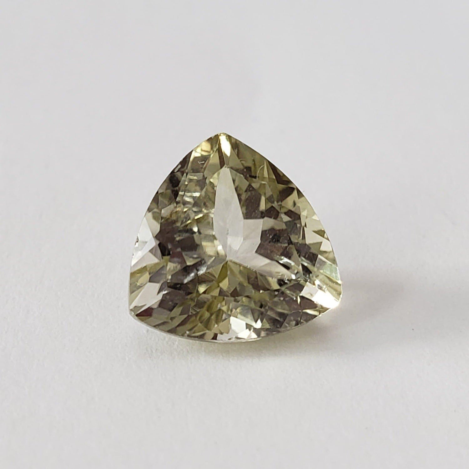  Tourmaline | Trilliant Cut | Vibrant Yellow | 9.1mm 2.97ct 1