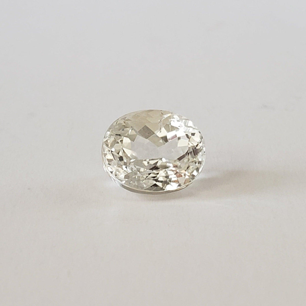  Triphane Spodumene | Oval Cut | Yellow Brilliant | Untreated | 11x9 mm 5.59 Ct | SO24 