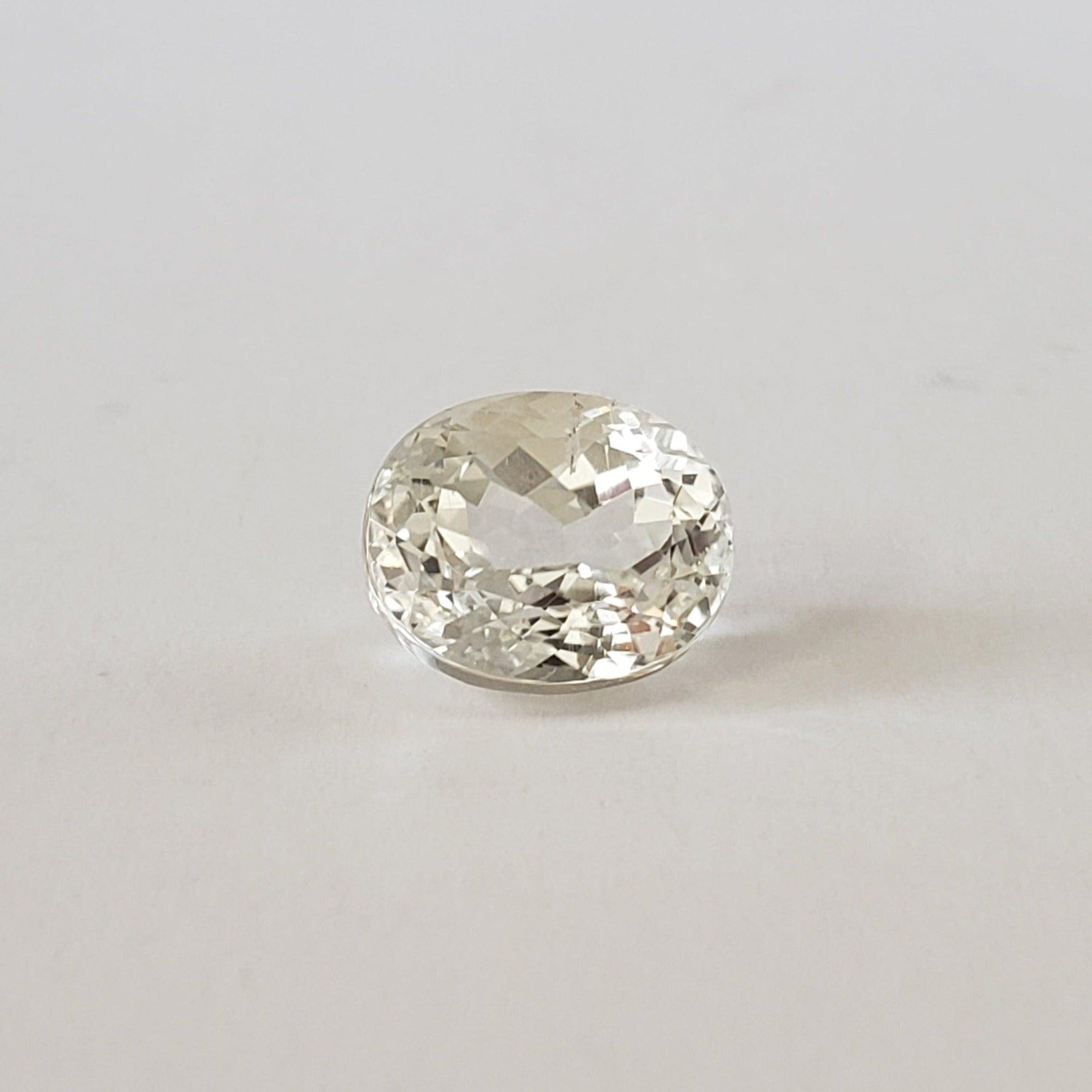  Triphane Spodumene | Oval Cut | Yellow Brilliant | Untreated | 11x9 mm 5.59 Ct | SO24 