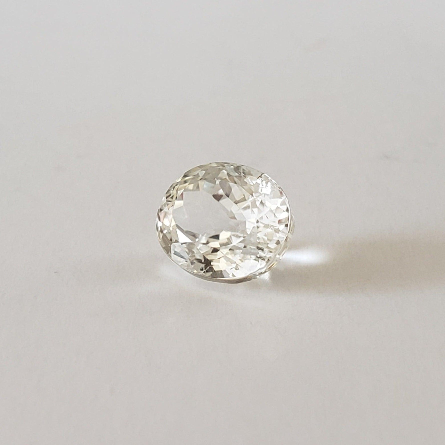  Triphane Spodumene | Oval Cut | Yellow Brilliant | Untreated | 11x9 mm 5.59 Ct | SO24 1