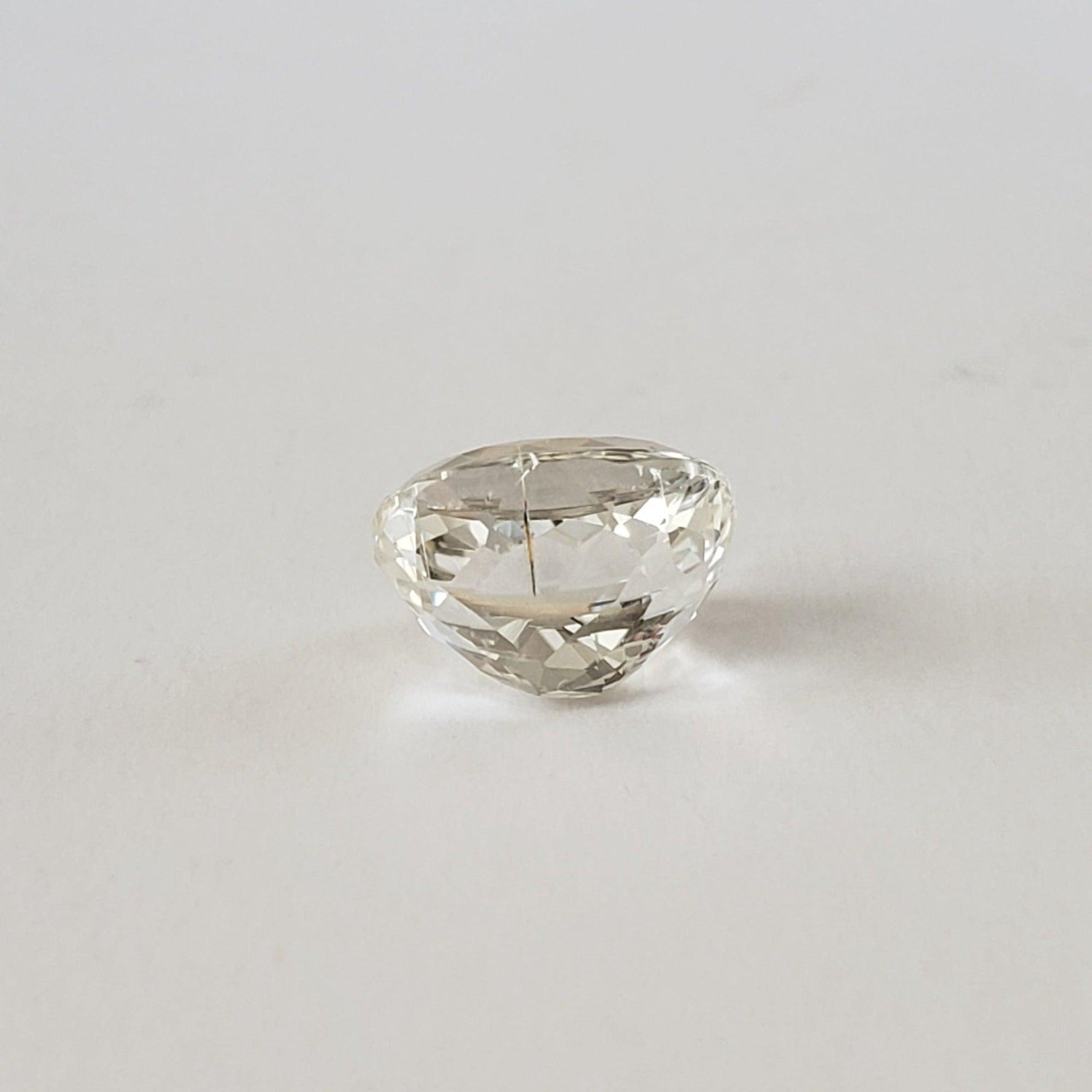  Triphane Spodumene | Oval Cut | Yellow Brilliant | Untreated | 11x9 mm 5.59 Ct | SO24 4