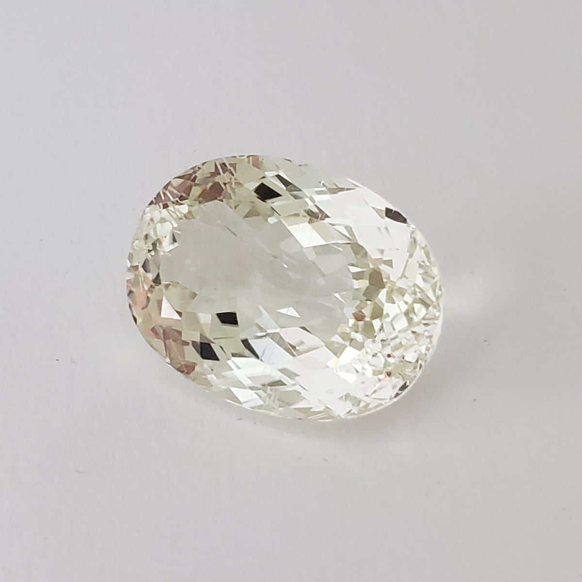  Triphane Spodumene | Oval Cut | Yellow | Untreated | 15x20 mm, 21.8 Ct. | SO24 