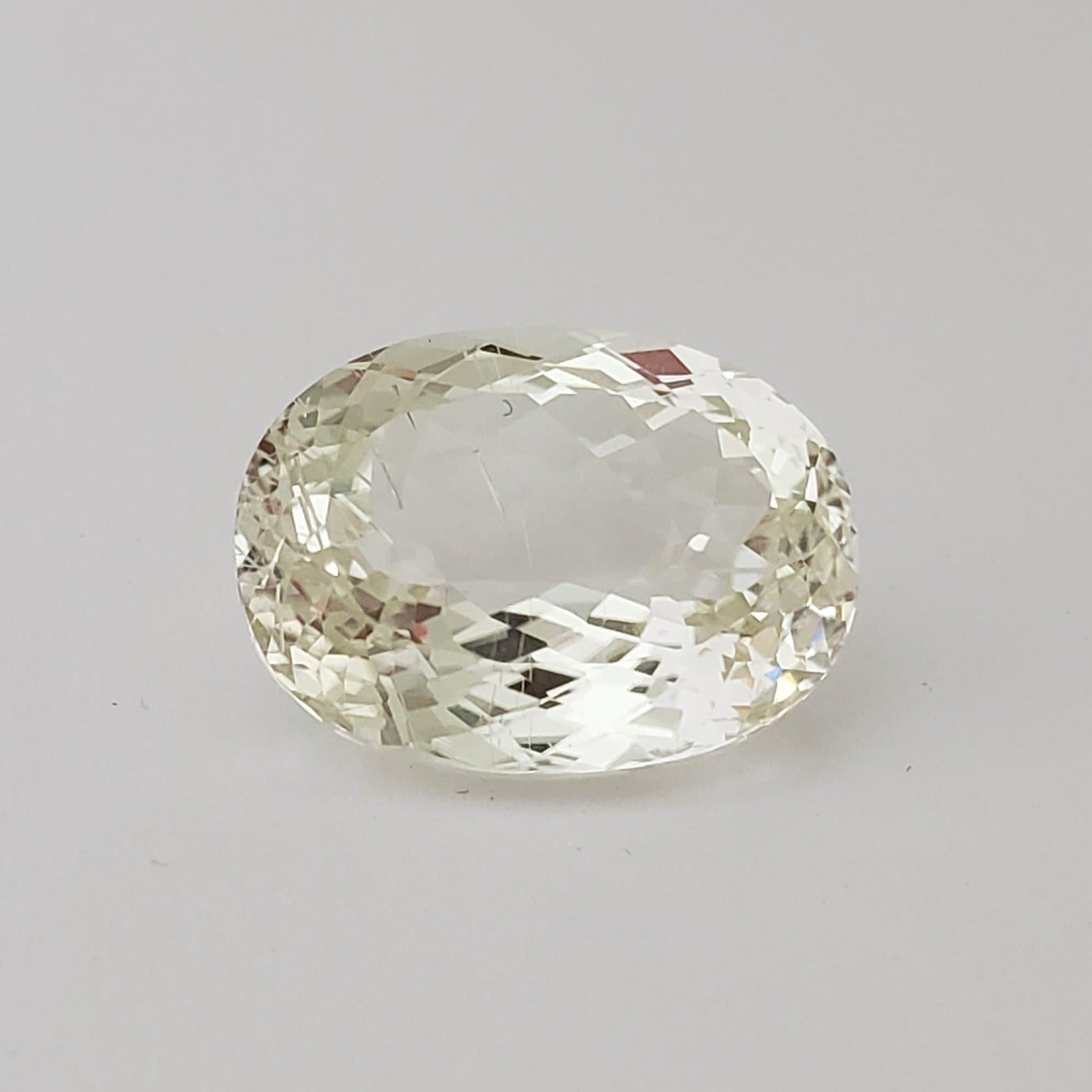  Triphane Spodumene | Oval Cut | Yellow | Untreated | 15x20 mm, 21.8 Ct. | SO24 1