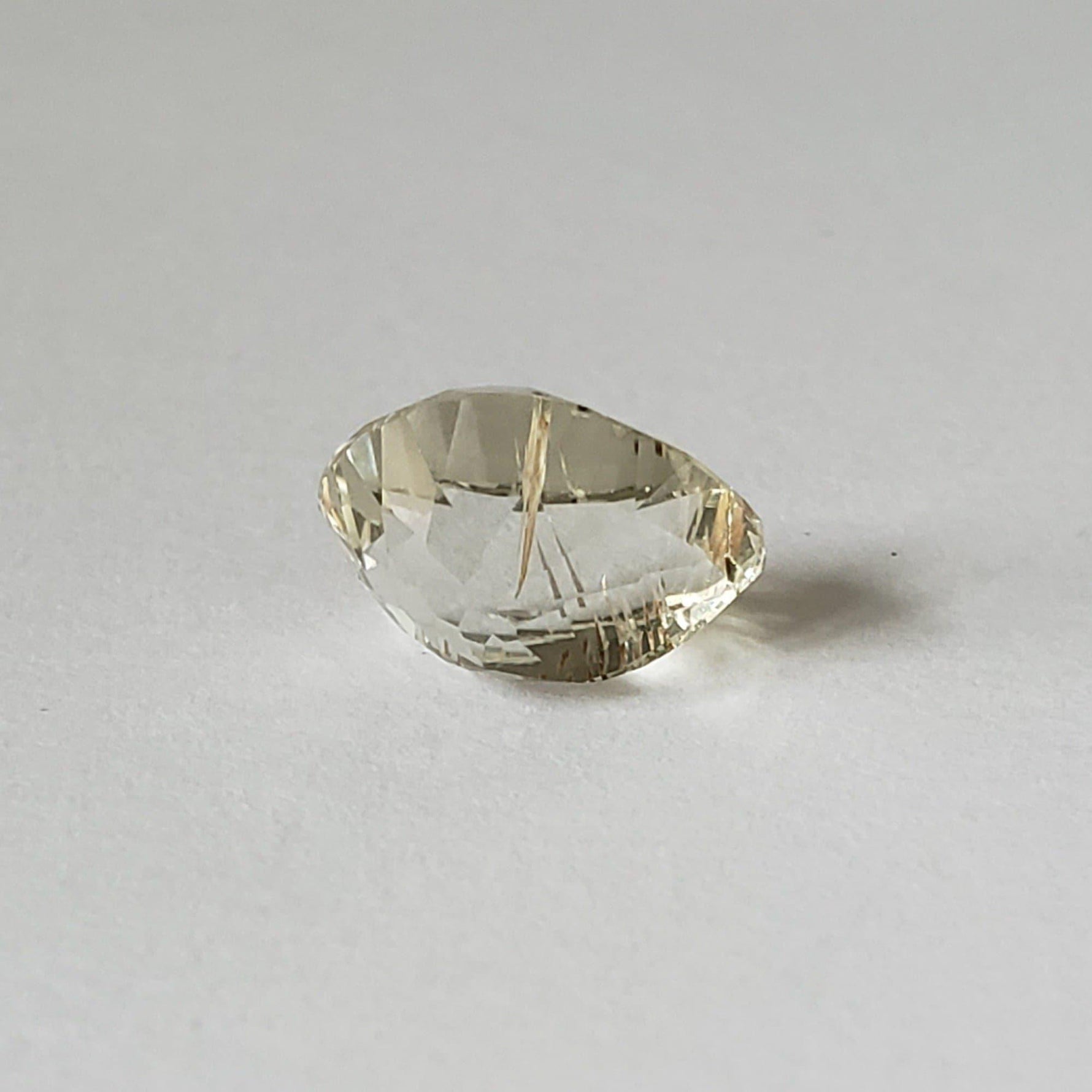  Triphane | Spodumene | Pear Shape Cut | Yellow | 11.5x8.5mm 4ct 5