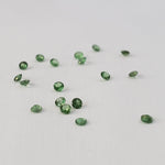  Tsavorite | Round Cut | Green | 1.5mm 2