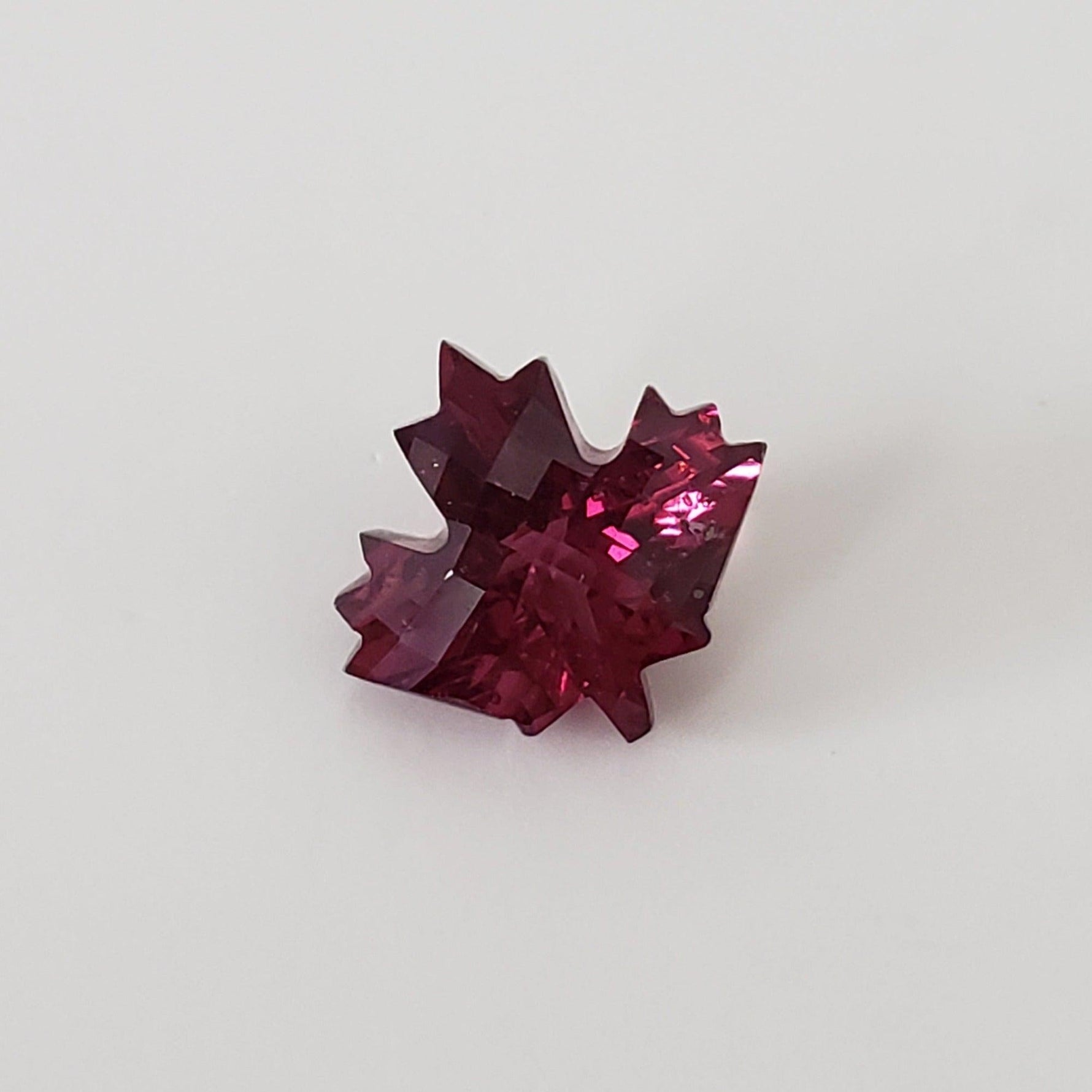  Umbalite Garnet | Maple Leaf Shape | 11.2x10.5mm 3.58ct | Appraisal Included 8