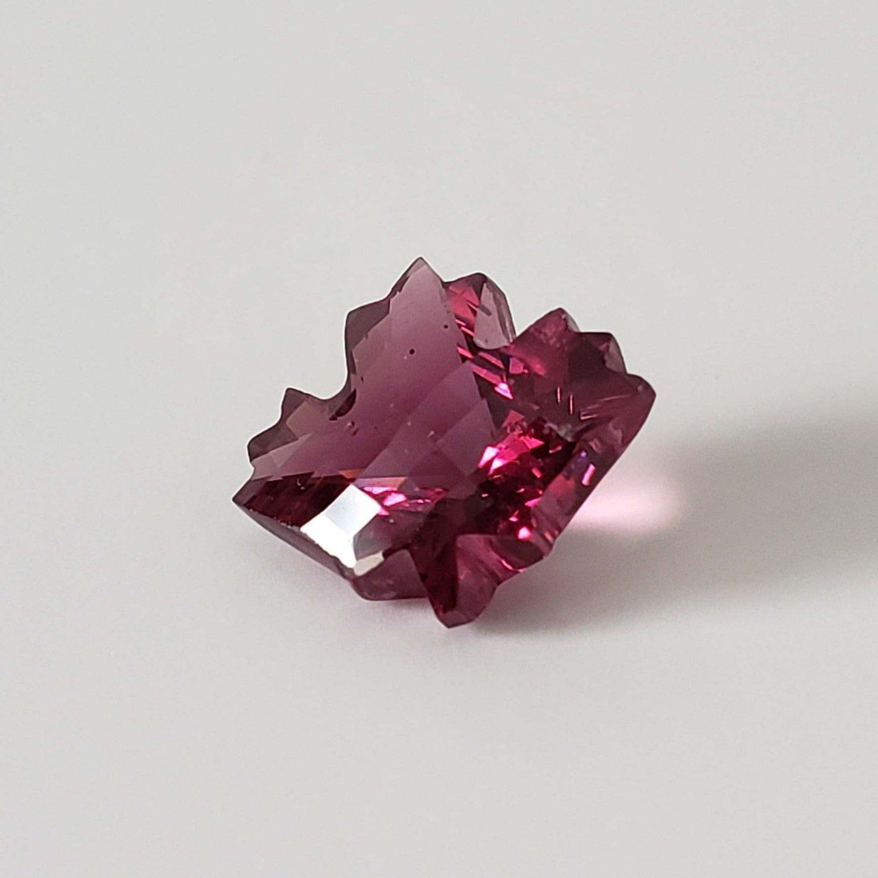  Umbalite Garnet | Maple Leaf Shape | 11.2x10.5mm 3.58ct | Appraisal Included 9