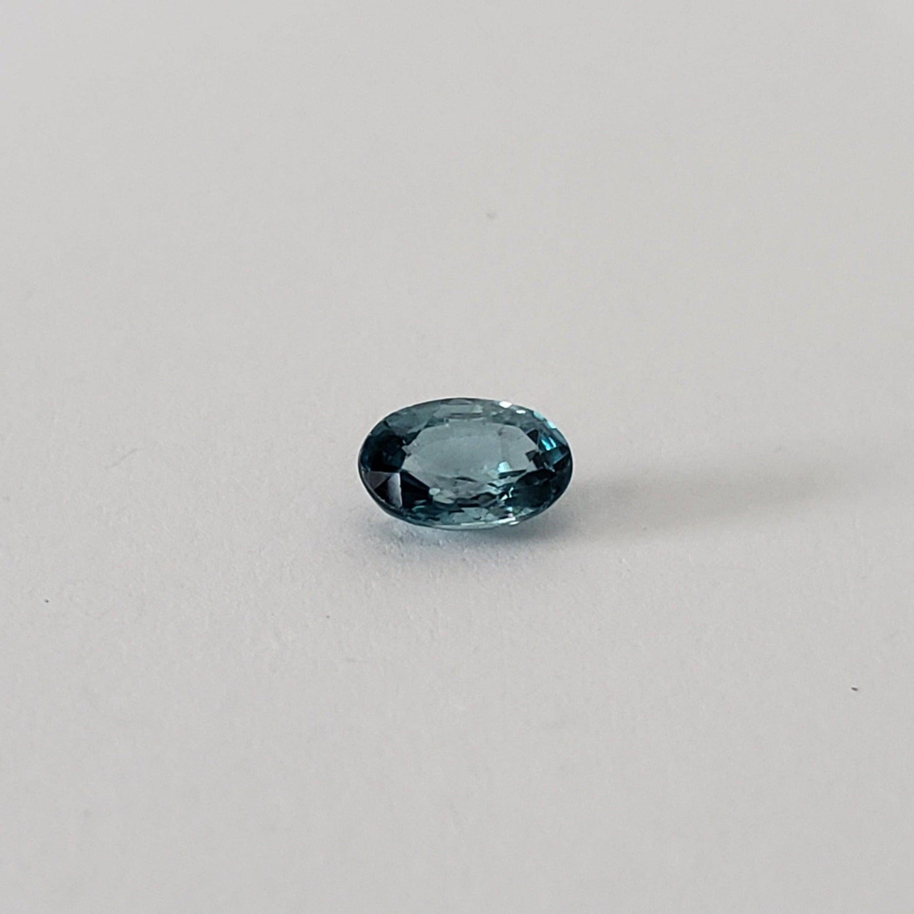  Zircon | Oval Cut | Blue | 6x4mm 0.83ct | Cambodia 