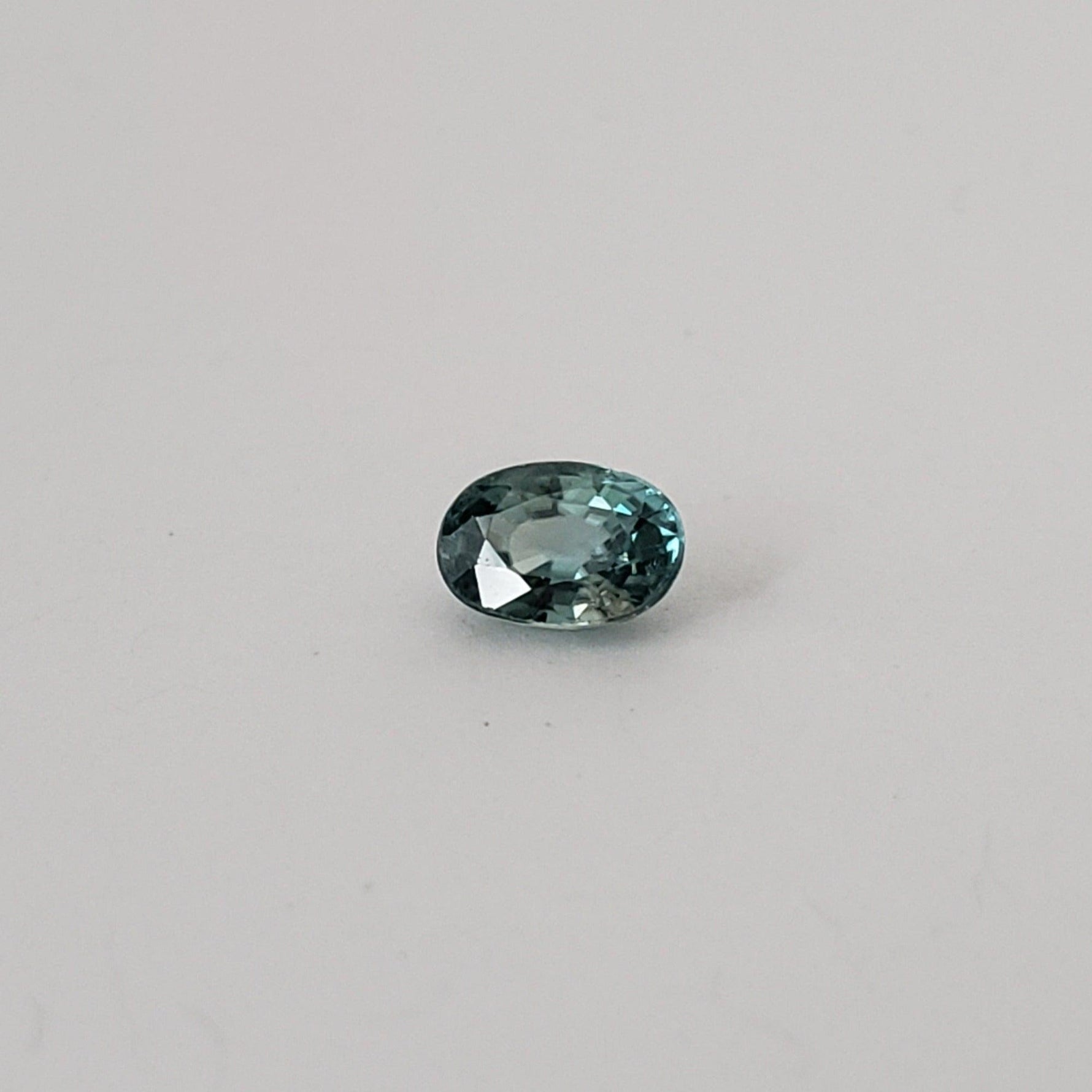  Zircon | Oval Cut | Blue | 6x4mm 0.85ct | Cambodia 1
