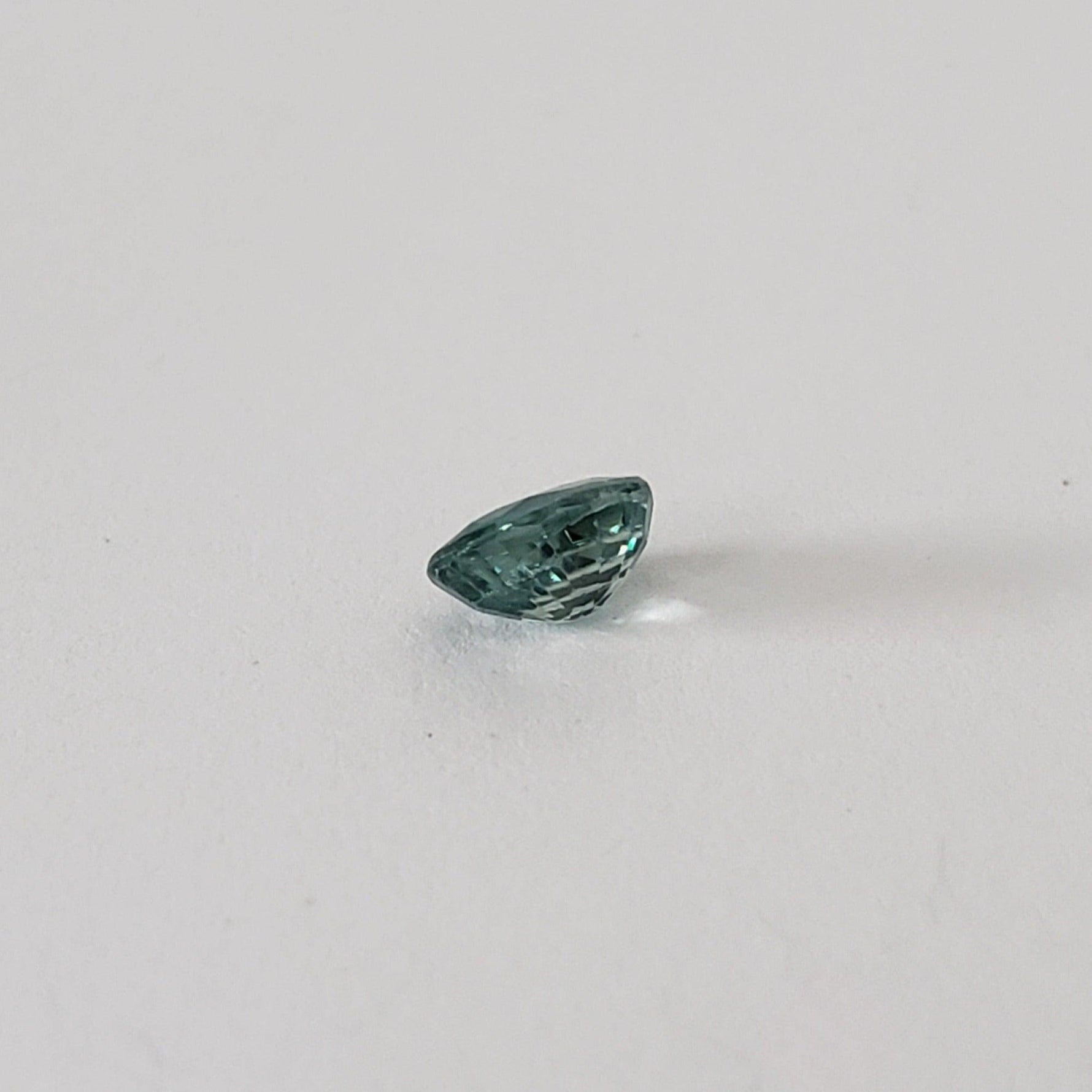  Zircon | Oval Cut | Blue | 6x4mm 0.85ct | Cambodia 6