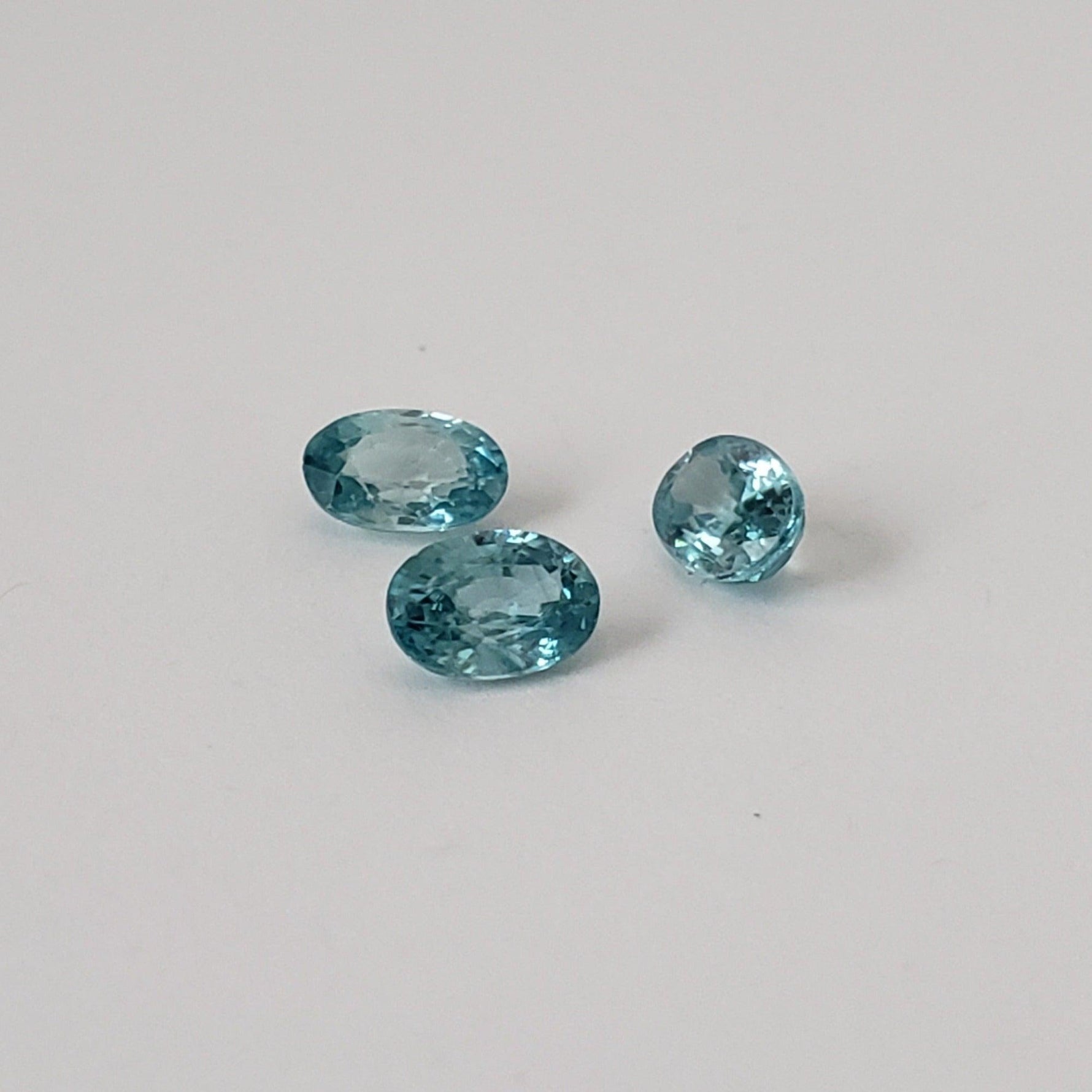  Zircon | Oval Cut | Blue | 6x4mm | Cambodia 2