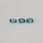  Zircon | Oval Cut | Blue | 6x4mm | Cambodia 5