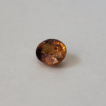  Zircon | Oval Cut | Burnt Orange | 8x6.5mm 2.25ct | Cambodia 1