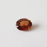  Zircon | Oval Cut | Rich Orange | 8.5x6.5mm 2Ct | Cambodia 2