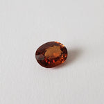  Zircon | Oval Cut | Rich Orange | 8.5x6.5mm 2Ct | Cambodia 4