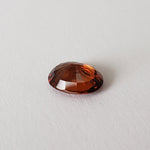  Zircon | Oval Cut | Rich Orange | 8.5x6.5mm 2Ct | Cambodia 6