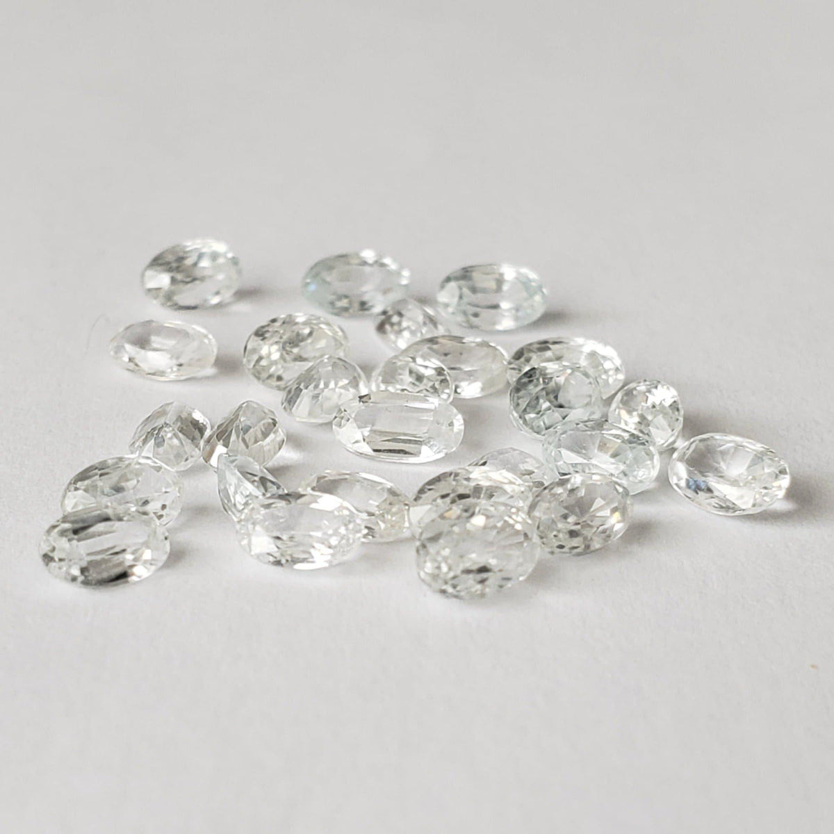  Zircon | Oval Cut | White | 5x3mm | SO24 1