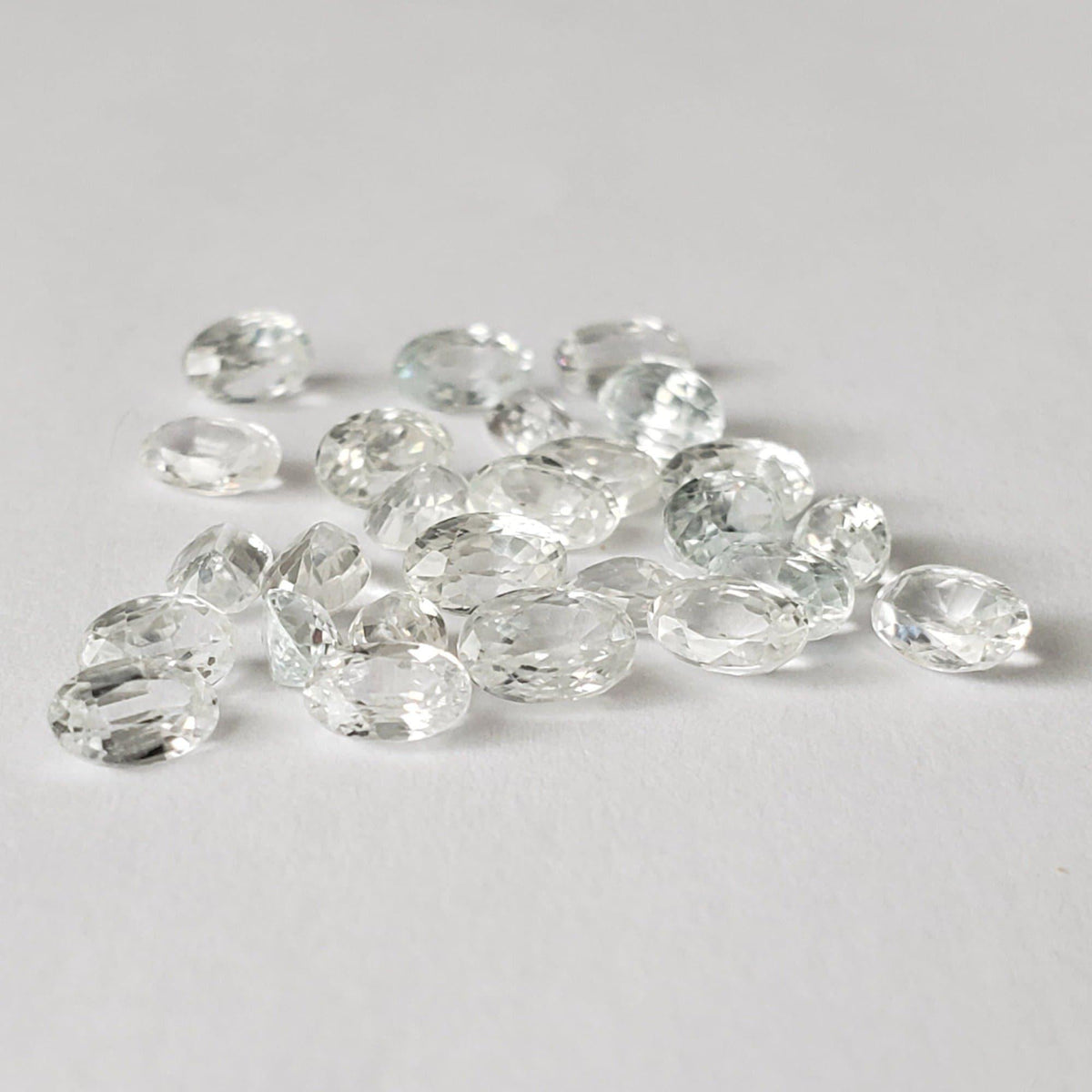  Zircon | Oval Cut | White | 5x3mm | SO24 2