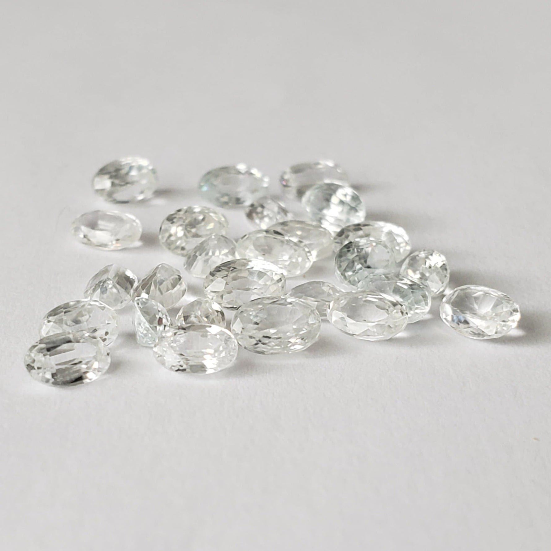  Zircon | Oval Cut | White | 5x3mm | SO24 2