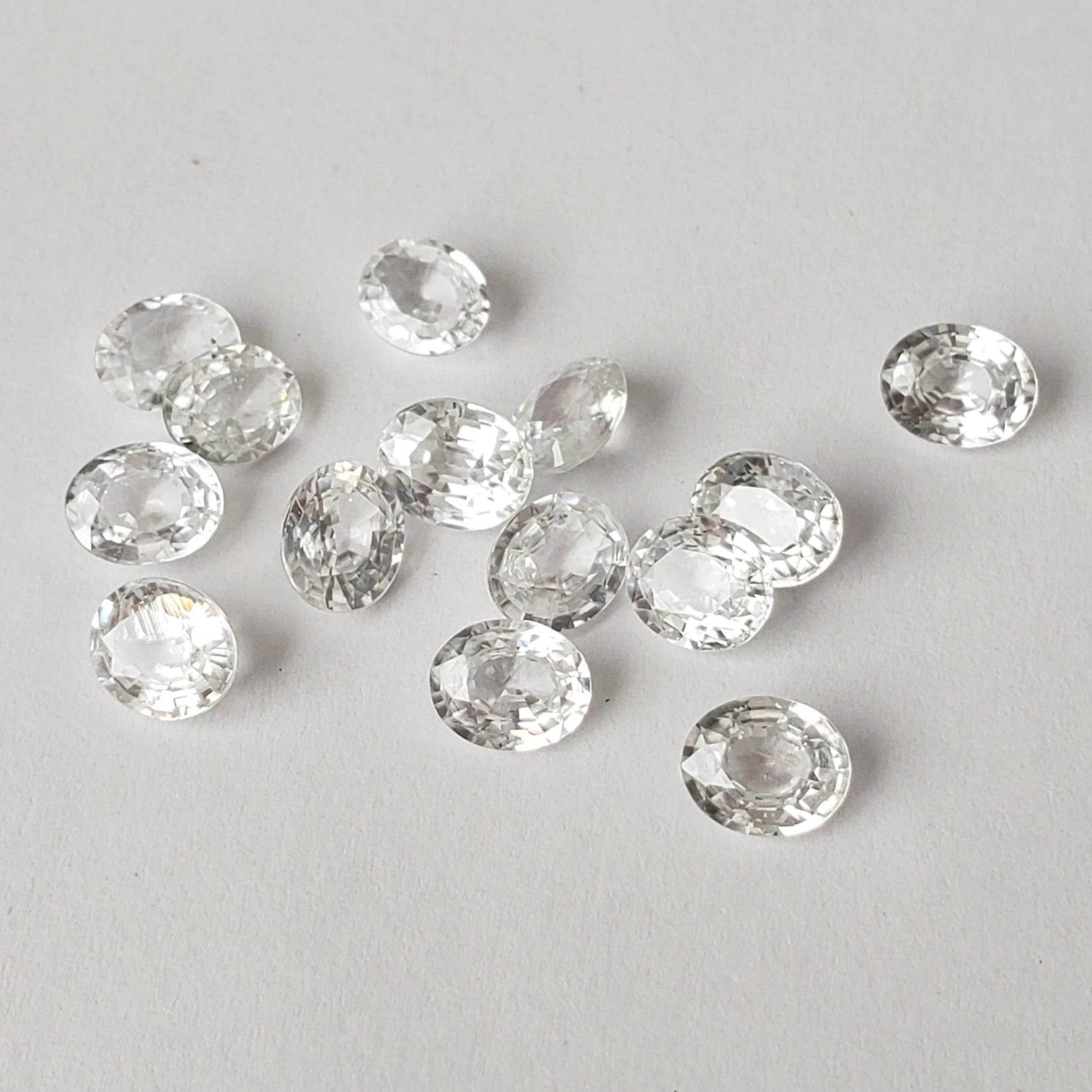  Zircon | Oval Cut | White | 6x5mm | SO24 1