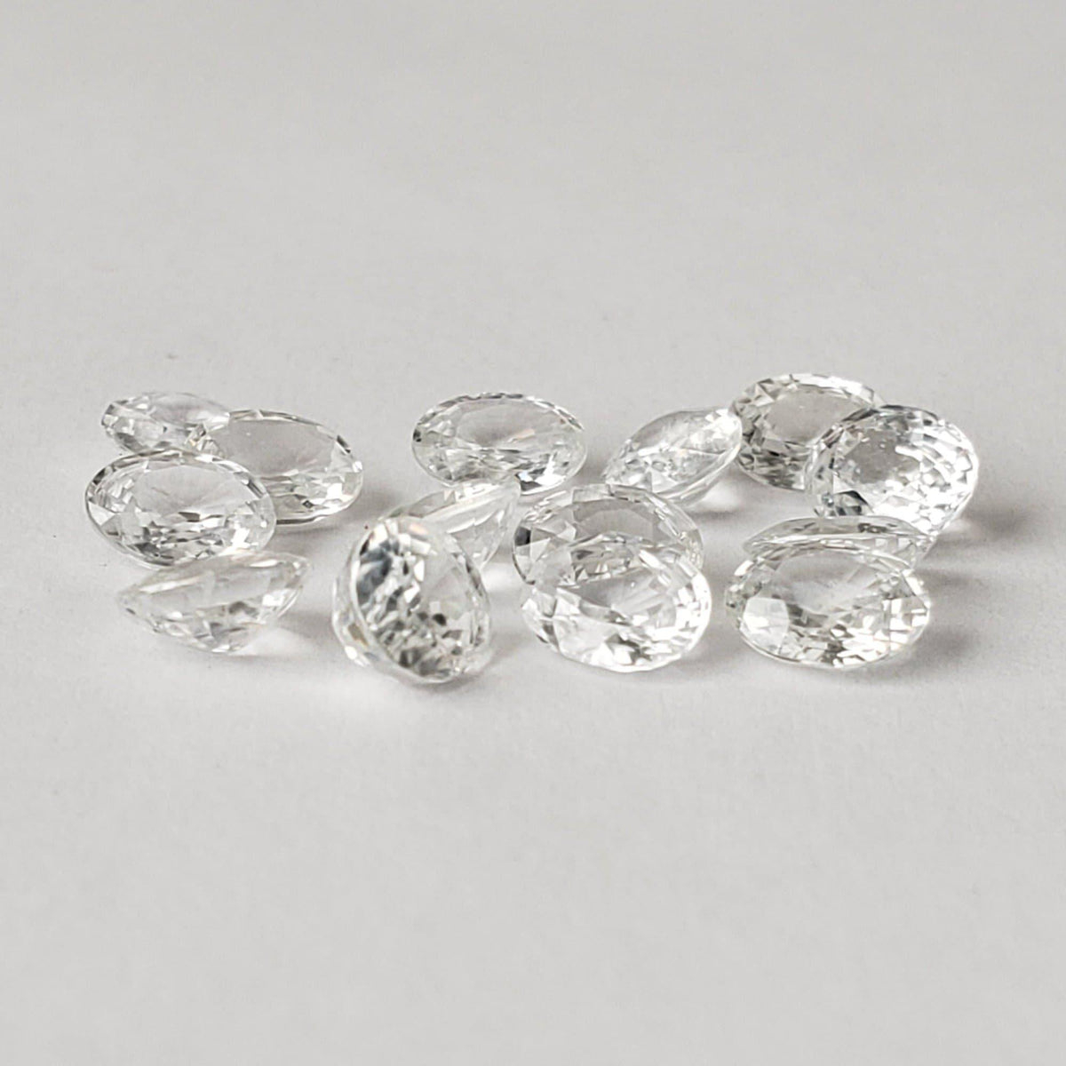  Zircon | Oval Cut | White | 6x5mm | SO24 2