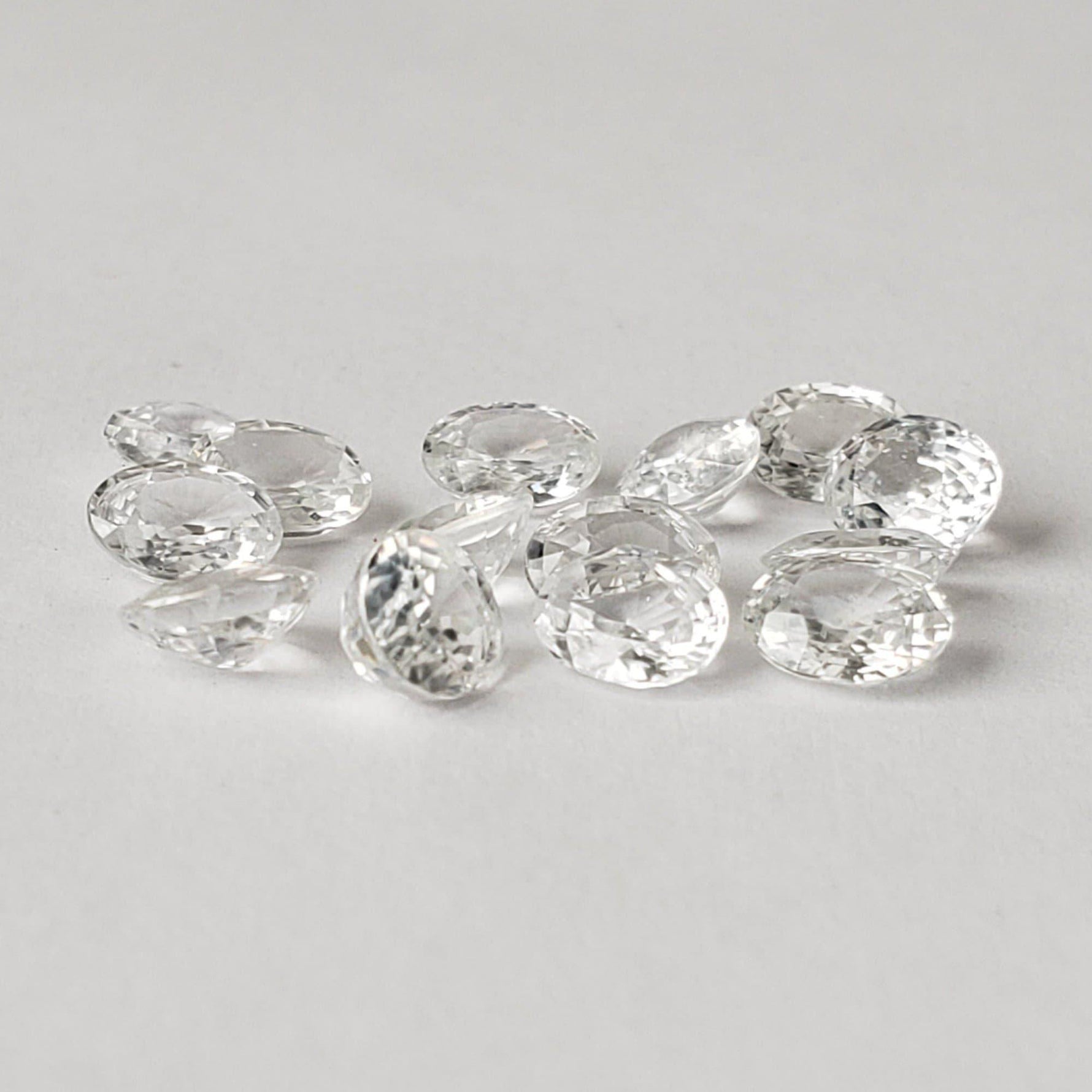  Zircon | Oval Cut | White | 6x5mm | SO24 2