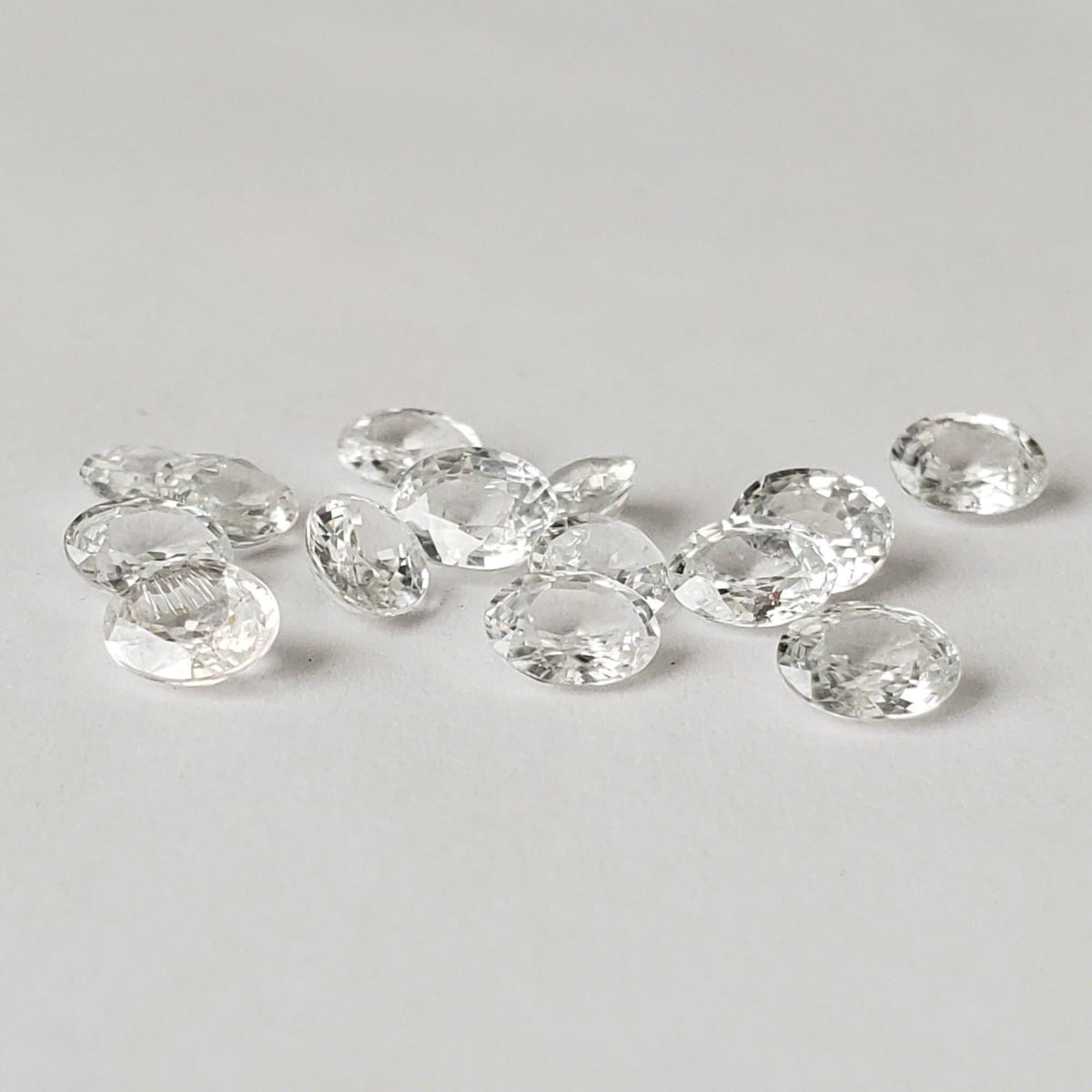  Zircon | Oval Cut | White | 6x5mm | SO24 3