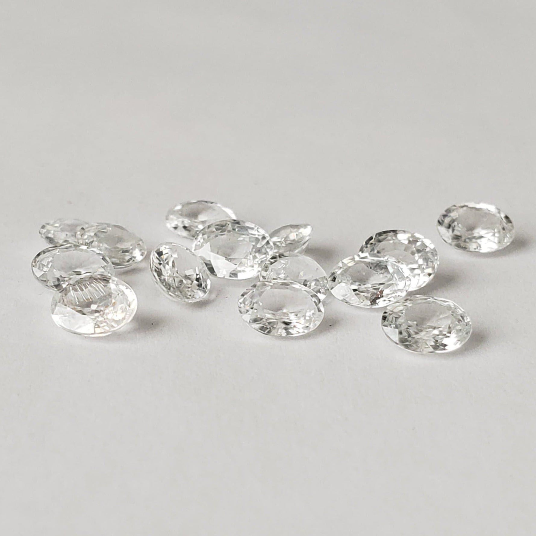  Zircon | Oval Cut | White | 6x5mm | SO24 3