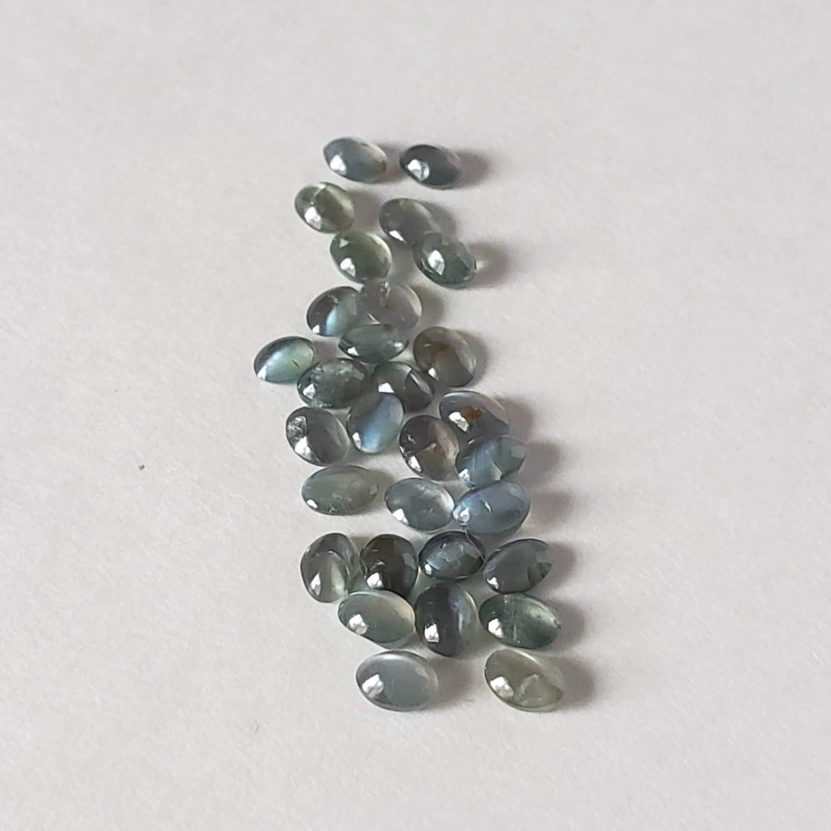 Alexandrite Cats Eye | Oval Cabochon | Color Change Green to Purple | 3.5x3mm