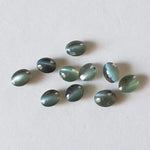 Alexandrite Cats Eye 4.5x3.5mm Oval Cabochon | Color Change Green to Purple