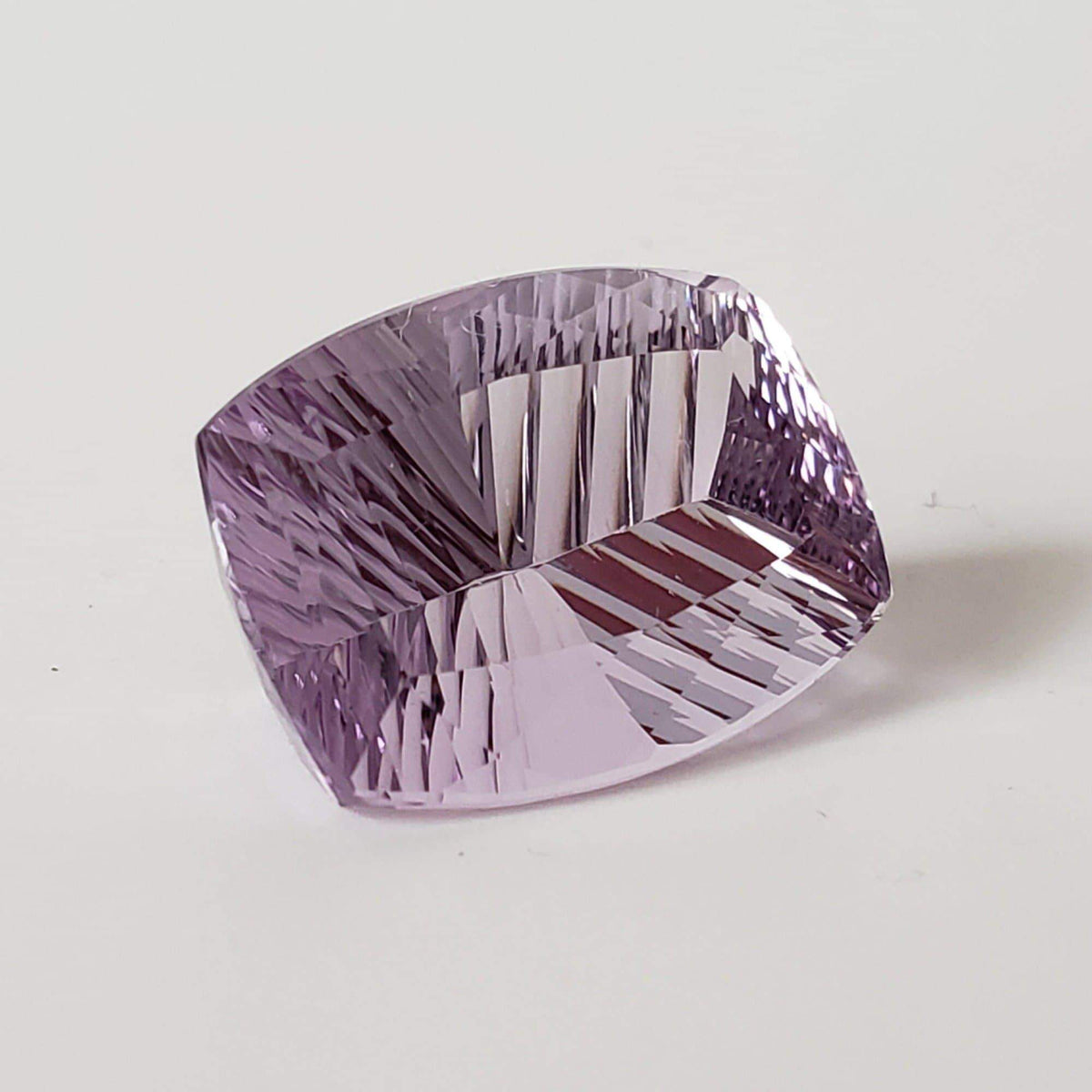 Amethyst | Antique Concave Millennium Cut | Purple | 21x15mm 18.95ct