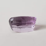 Amethyst | Antique Concave Millennium Cut | Purple | 21x15mm 18.95ct | Canagem.com