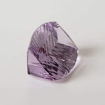 Amethyst | Antique Concave Millennium Cut | Purple | 21x15mm 18.95ct | Canagem.com