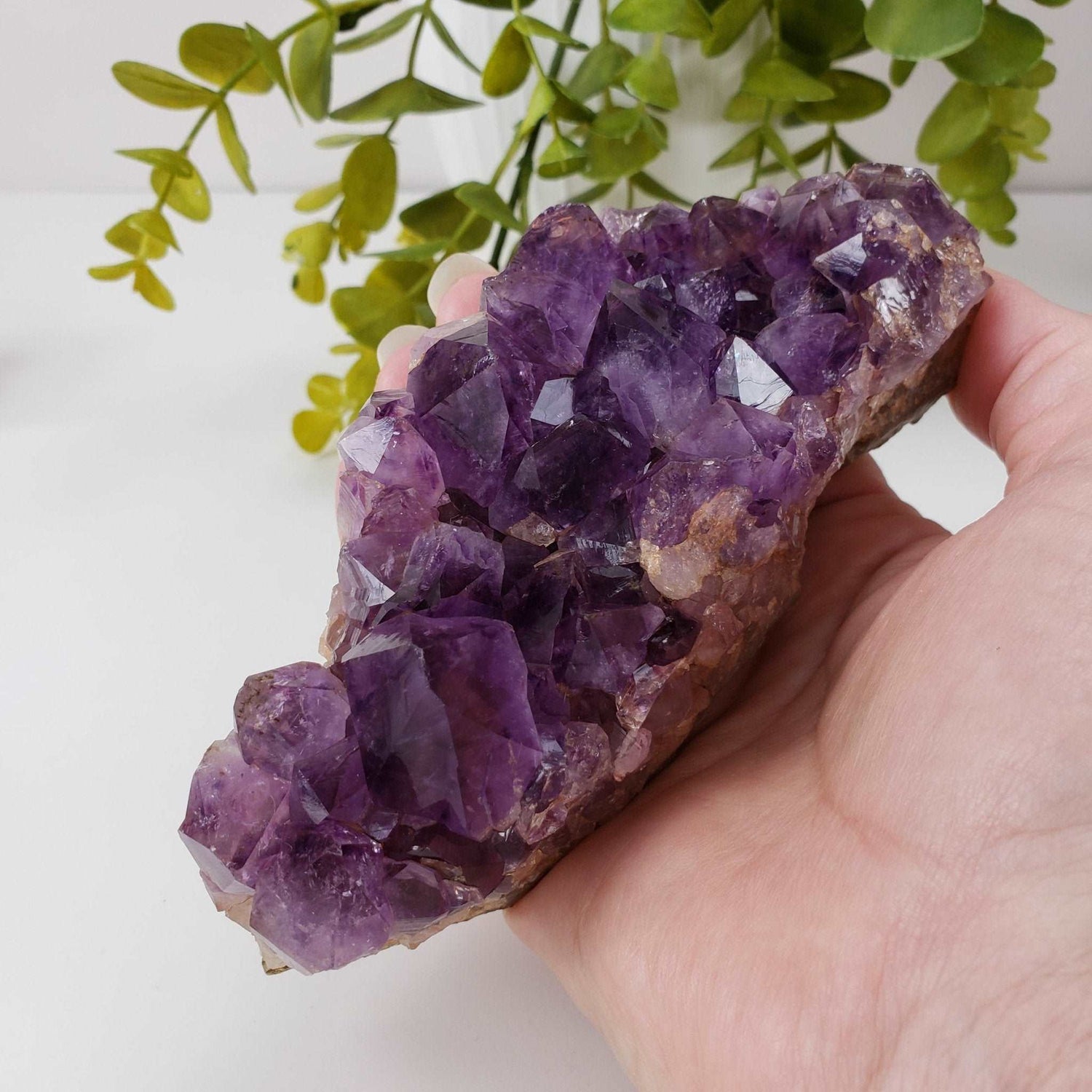  Amethyst Crystal Cluster | Deep Purple Crystals | Brazil 