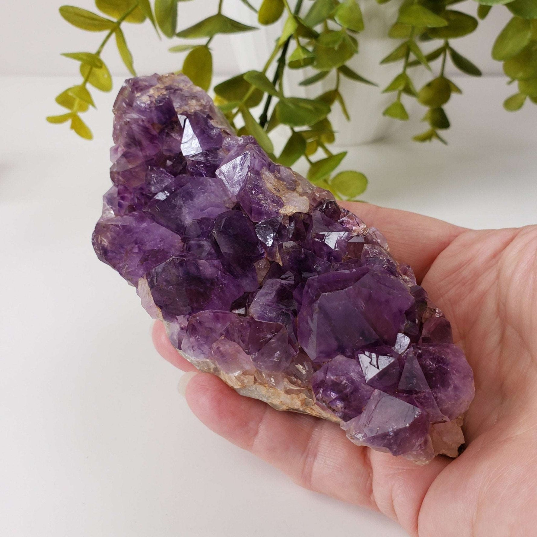  Amethyst Crystal Cluster | Deep Purple Crystals | Brazil 