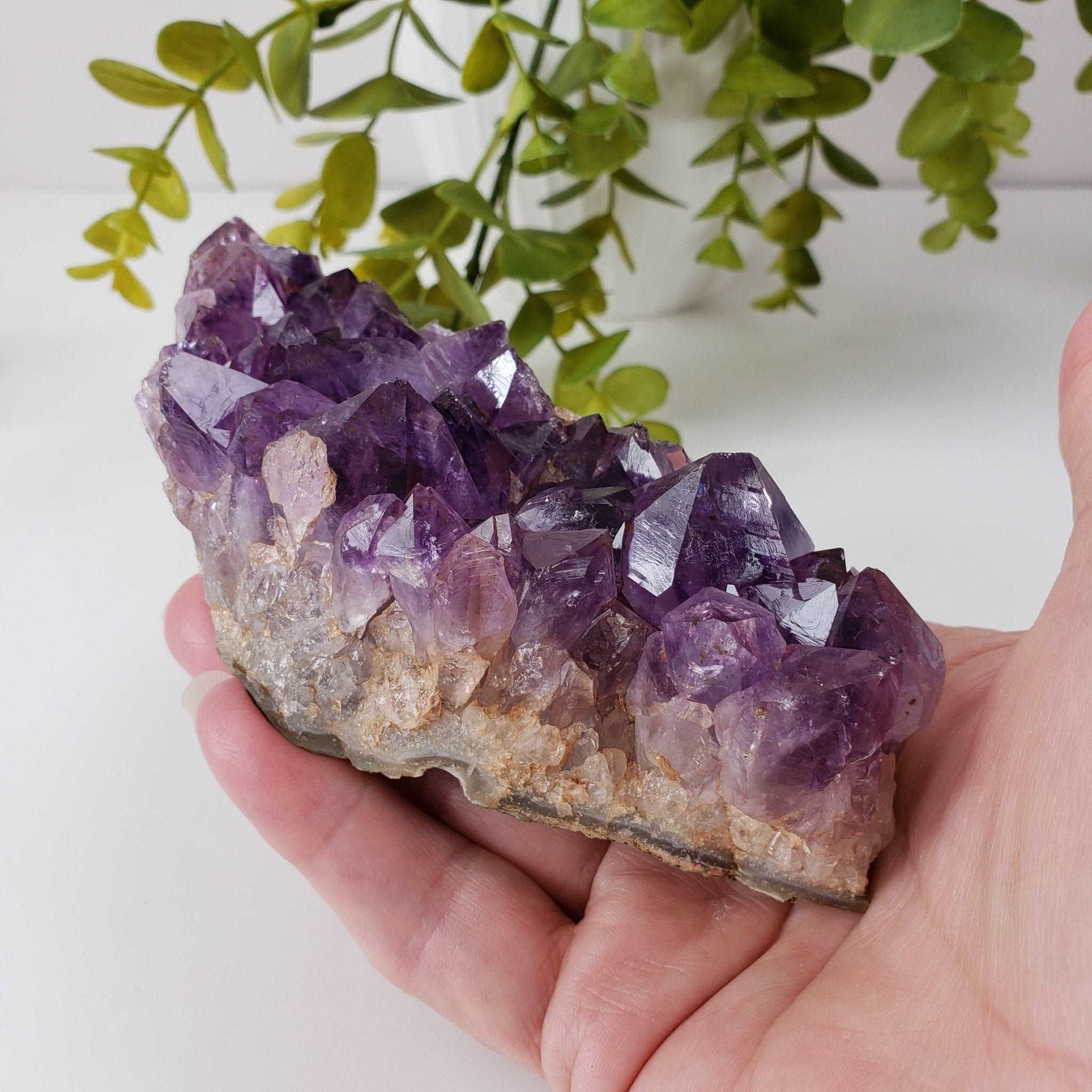  Amethyst Crystal Cluster | Deep Purple Crystals | Brazil 