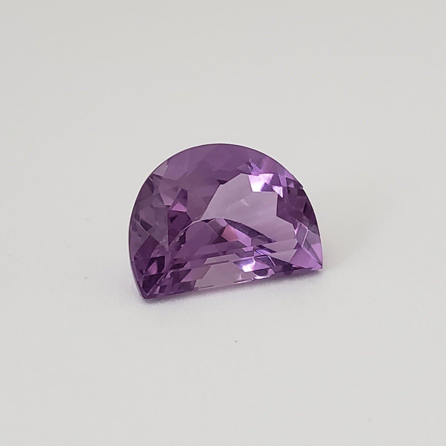 Amethyst | Half Oval Cut | Purple | 14.5x10.5mm 7.1ct. | Canagem.com