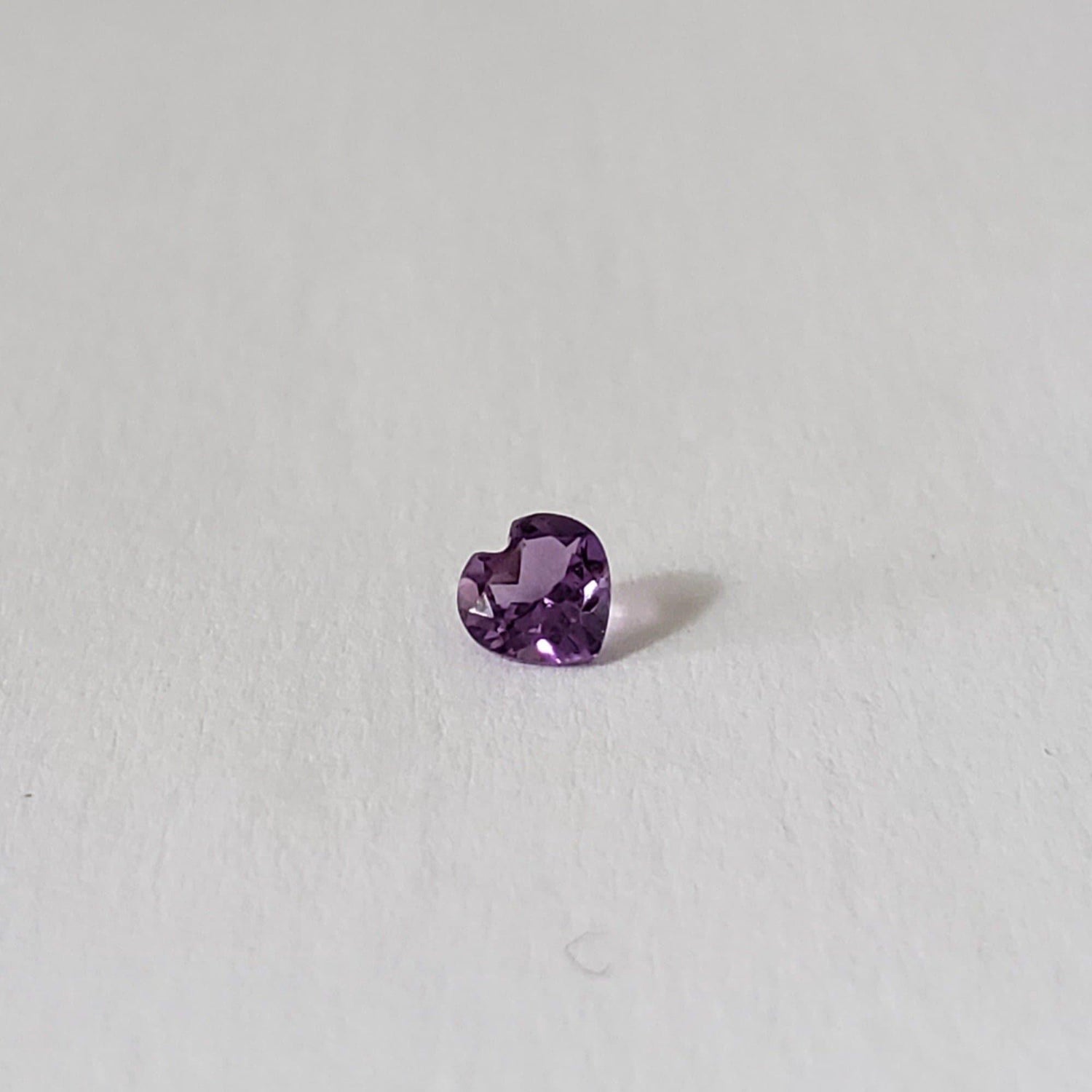  Amethyst | Heart Shape Cut | Purple | 4mm 0.24ct 