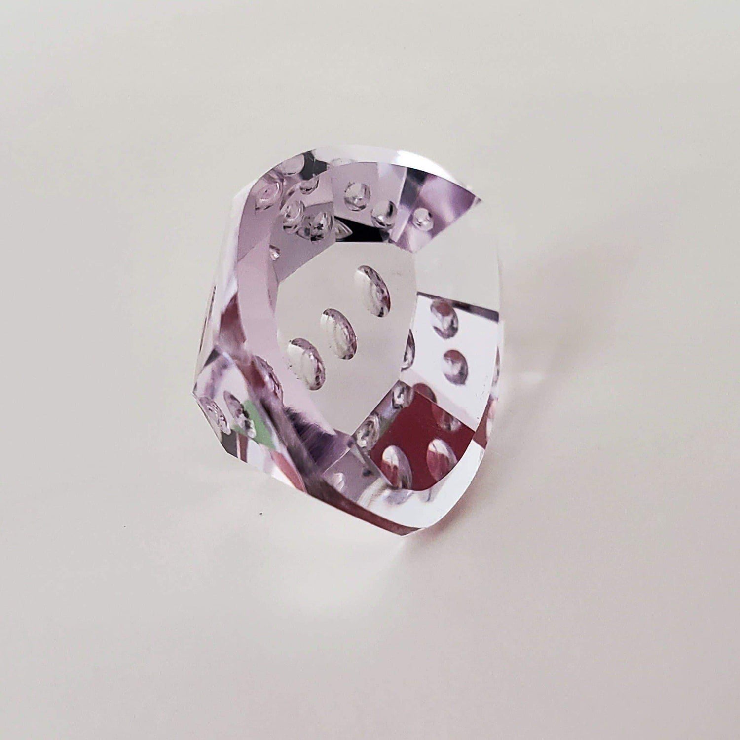 Amethyst | Laser Cut Pear Shape | Purple | 26X17mm 21.75ct | Canagem.com
