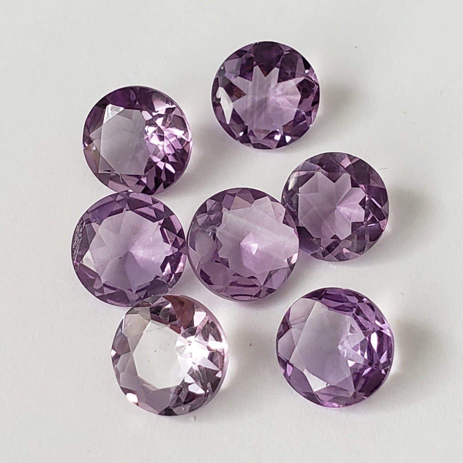  Amethyst | Round Cut | Purple | 8mm 