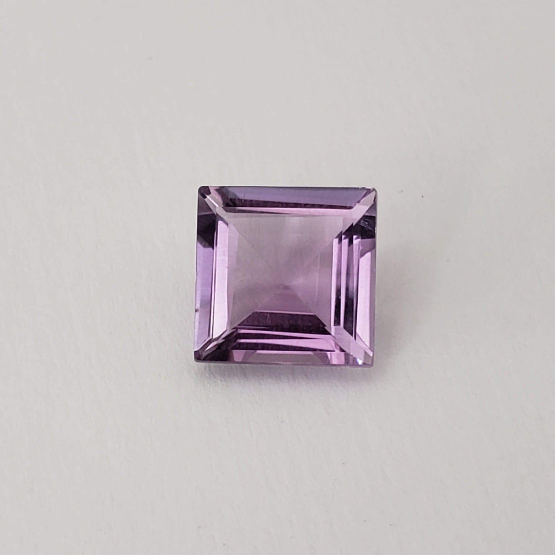  Amethyst | Square Cut | Bright Purple | 10mm 3.95ct 