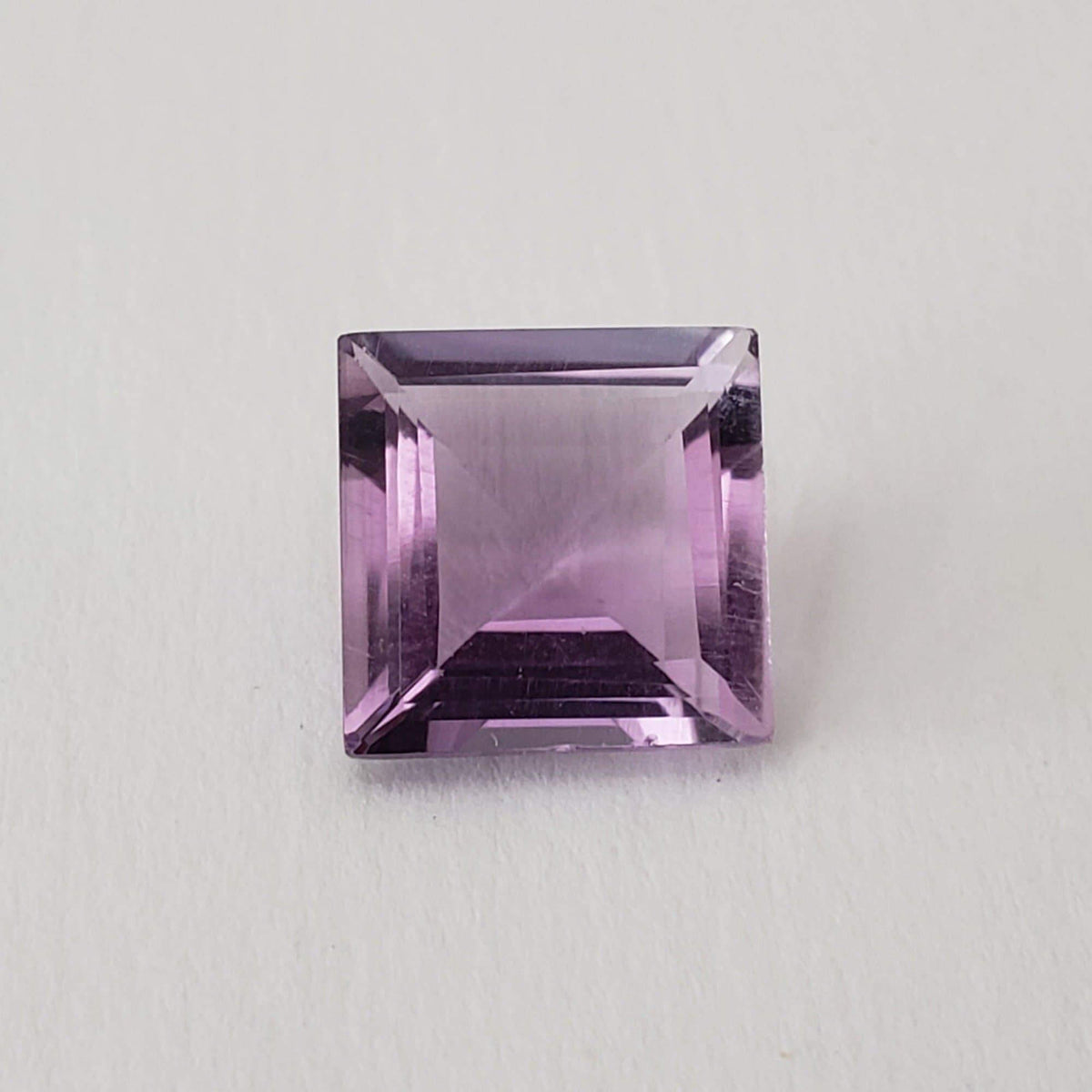  Amethyst | Square Cut | Bright Purple | 10mm 3.95ct 