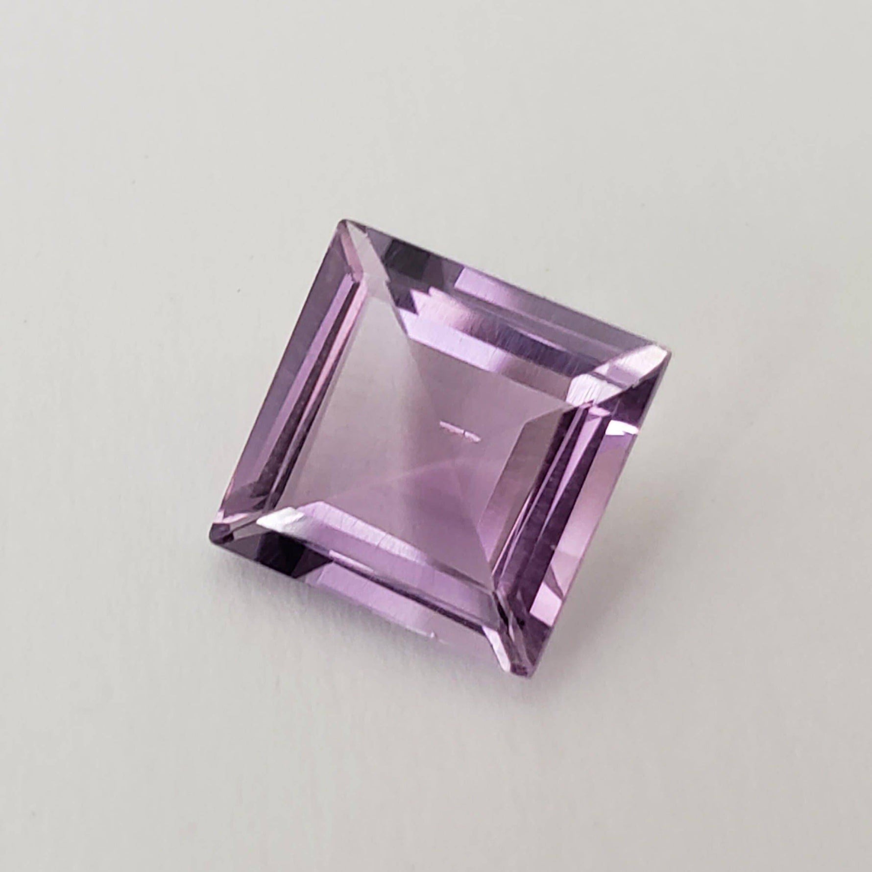  Amethyst | Square Cut | Bright Purple | 10mm 3.95ct 